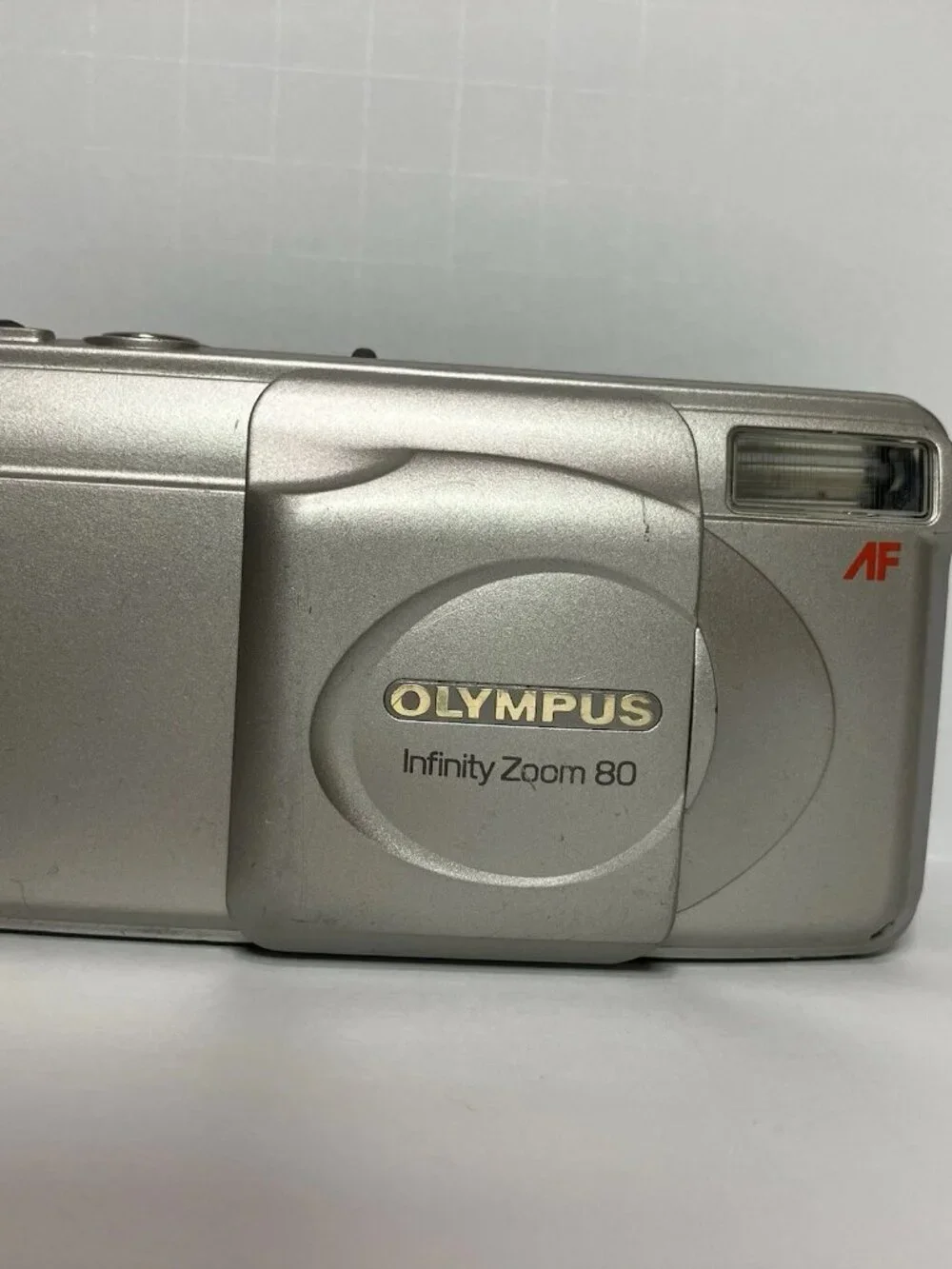 Olympus Infinity Zoom 80 Point & Shoot 35mm Film Camera Tested Works